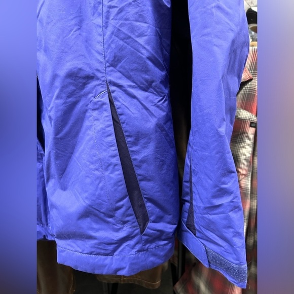 Columbia Interchange Blue Parka Ski Jacket Coat Womens Size Large - Picture 2 of 12